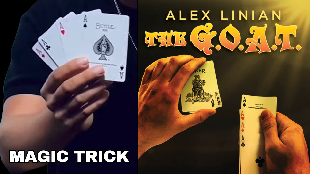 El truco de magia GOAT (la mayor de todas las transposiciones) de Alex Linian