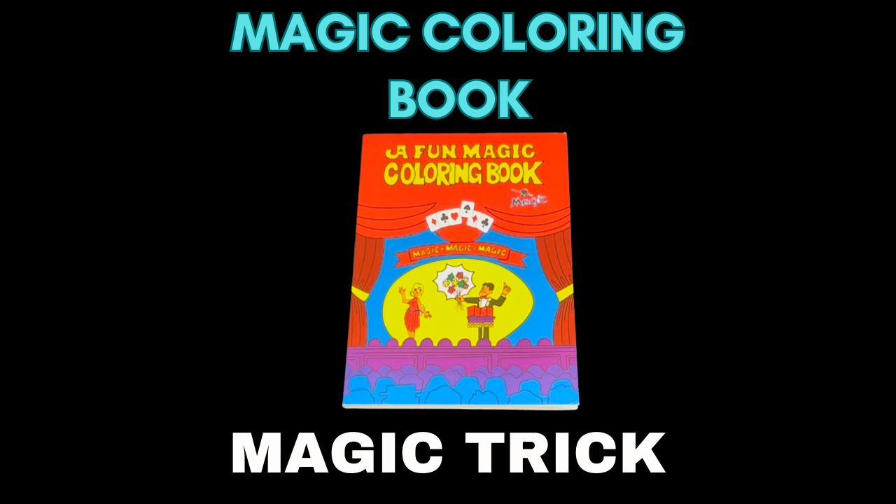 Páginas mágicas que cambian de color - Truco de magia fácil - Tamaño mediano