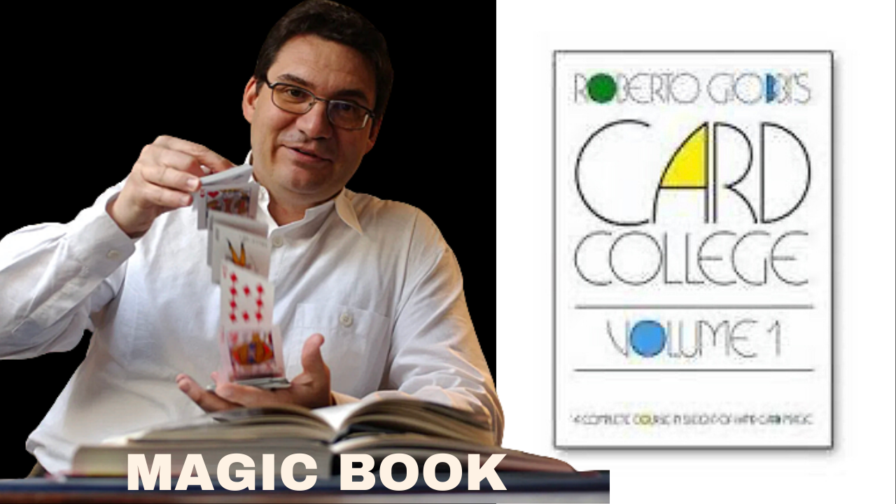 Magic Book - Card College Volume 1 by Roberto Giobbi