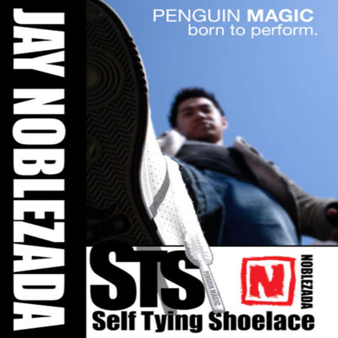 Self Tying Shoelace Magic Trick by Jay Noblezada