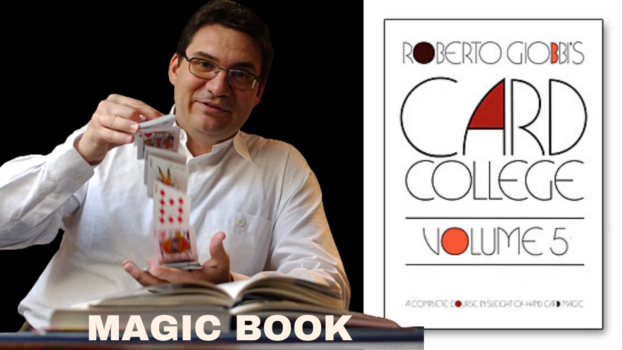 Magic Book - Card College Volume 5 by Roberto Giobbi