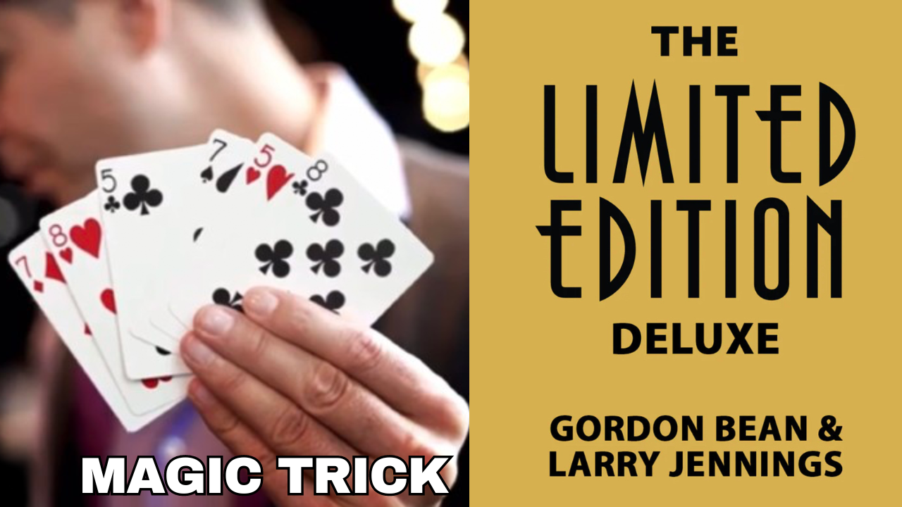 El truco de magia de lujo de edición limitada de Gordon Bean y Larry Jennings