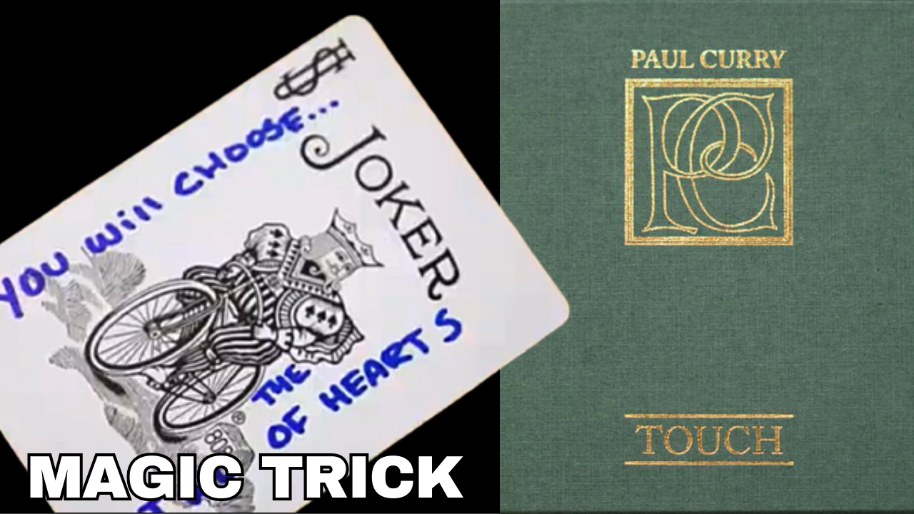 Touch Magic Trick by Paul Curry presented by Nick Locapo