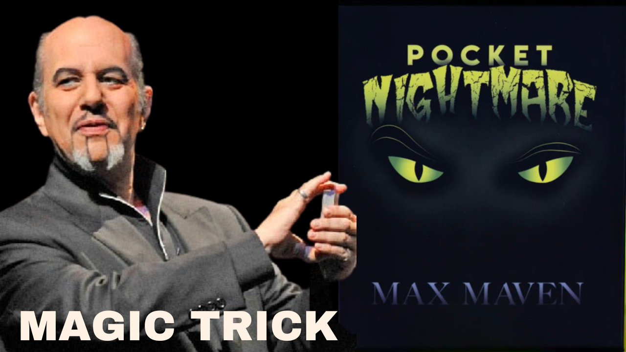 Pocket Nightmare Magic Card Trick by Max Maven