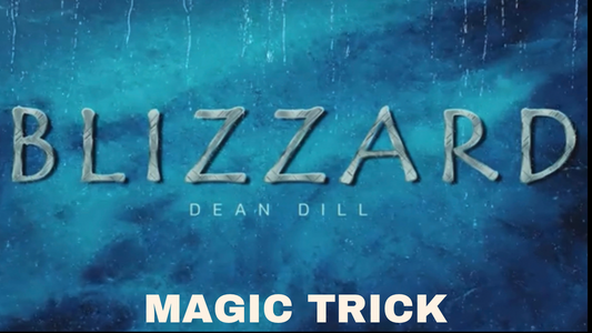 Truco de cartas mágicas de Blizzard de Dean Dill