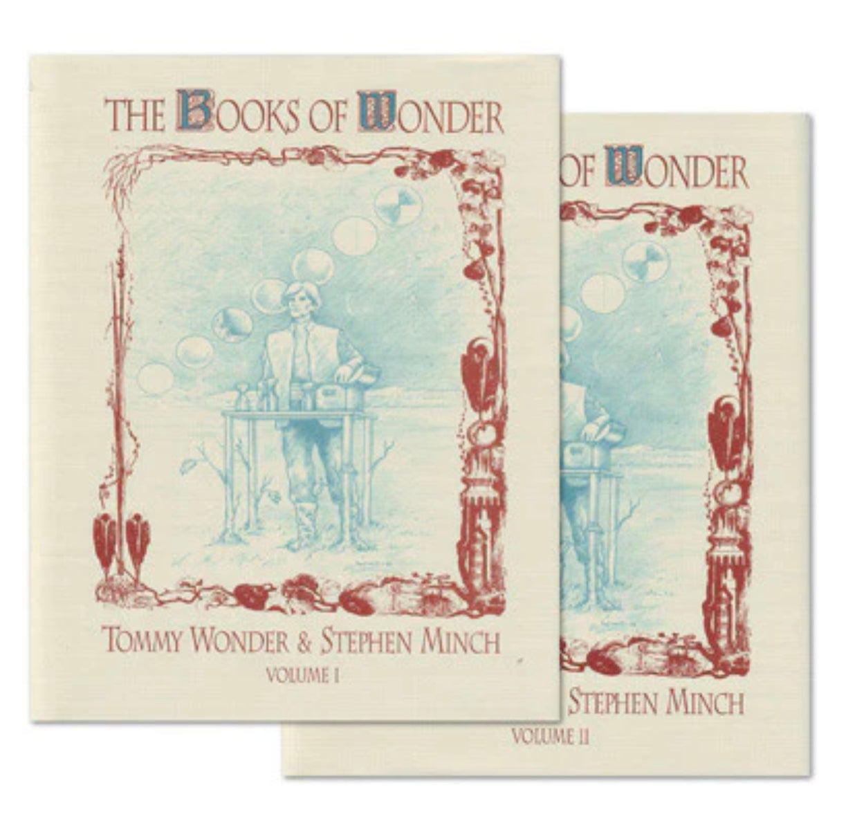 Magic Book - Books of Wonder Volumes 1-2 by Tommy Wonder (2 Books)