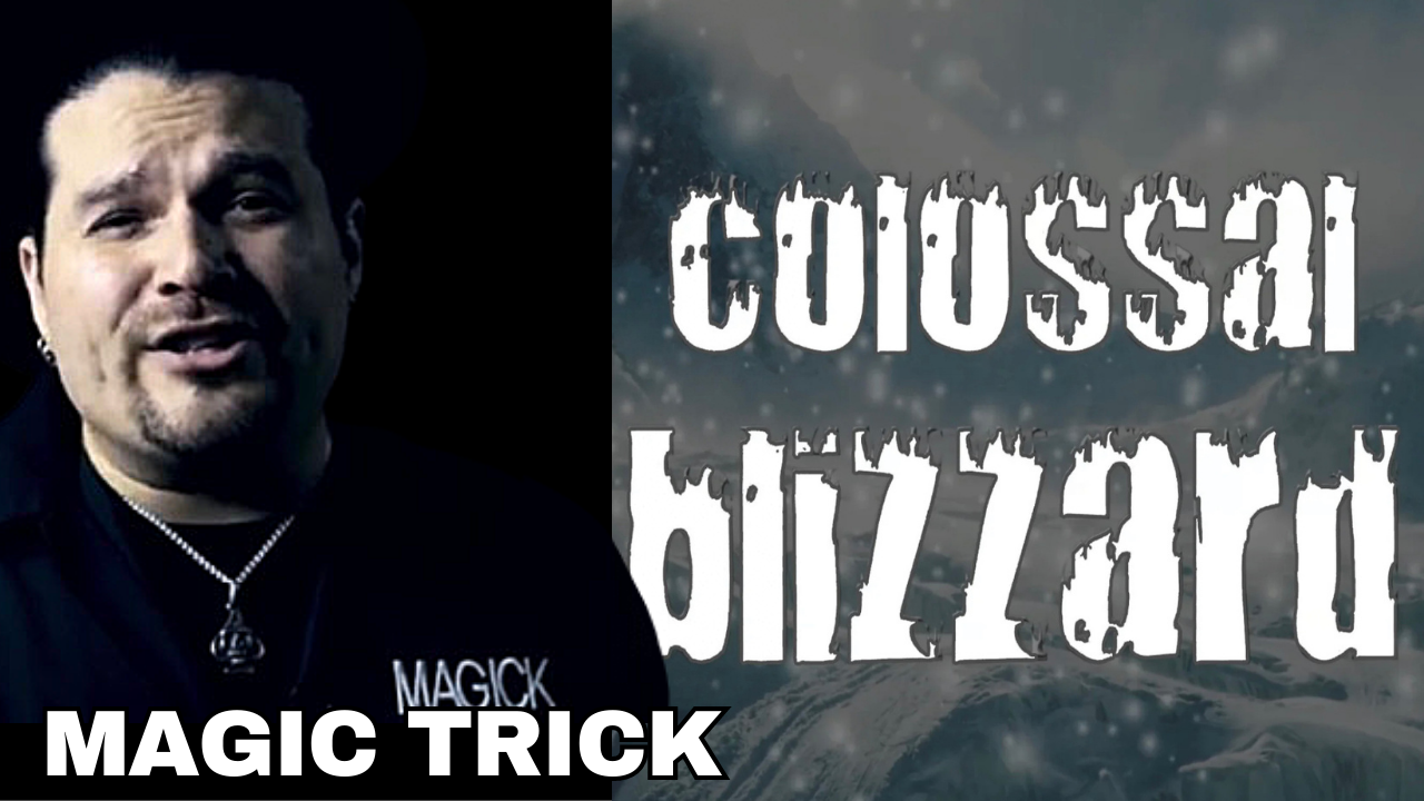 Colossal Blizzard 2.0 Magic Trick by Anthony Miller and Magick Balay