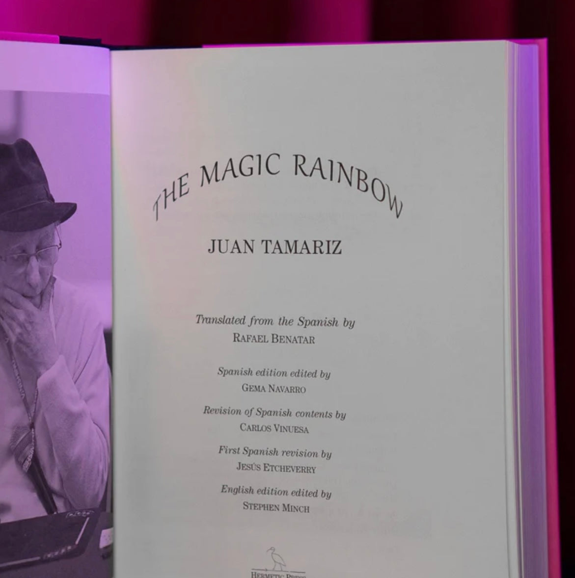 The Magic Rainbow Magic Book by Juan Tamariz